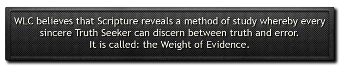 weight of evidence