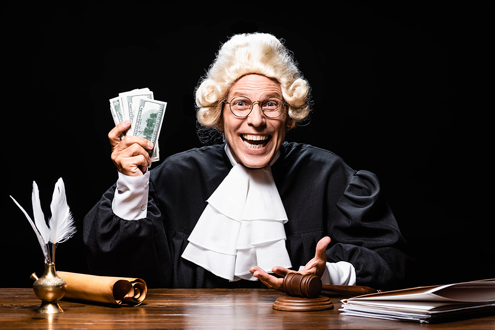 corrupt judge