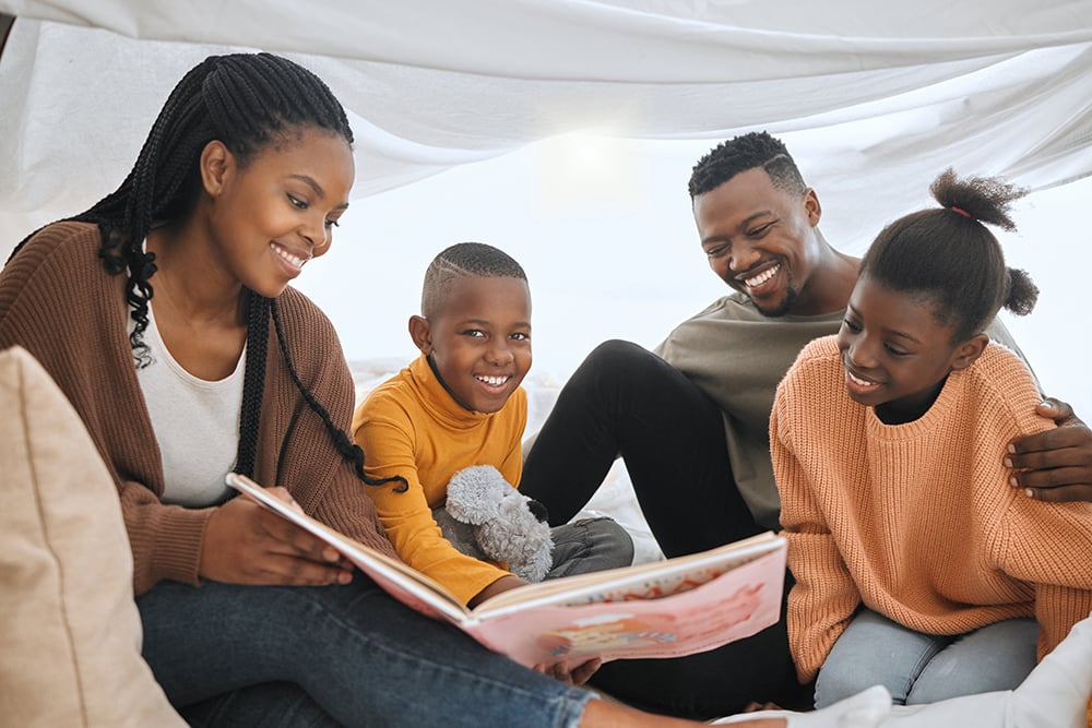 family reading