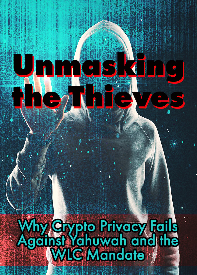 Unmasking the Thieves: Why Crypto Privacy Fails Against Yahuwah and the WLC Mandate