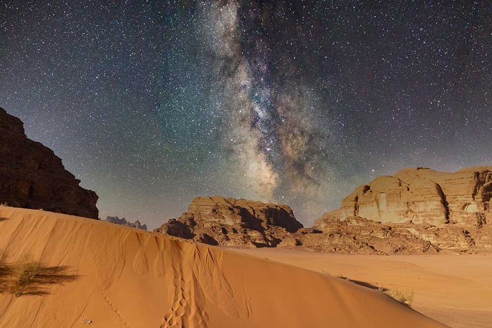 milky way desert
