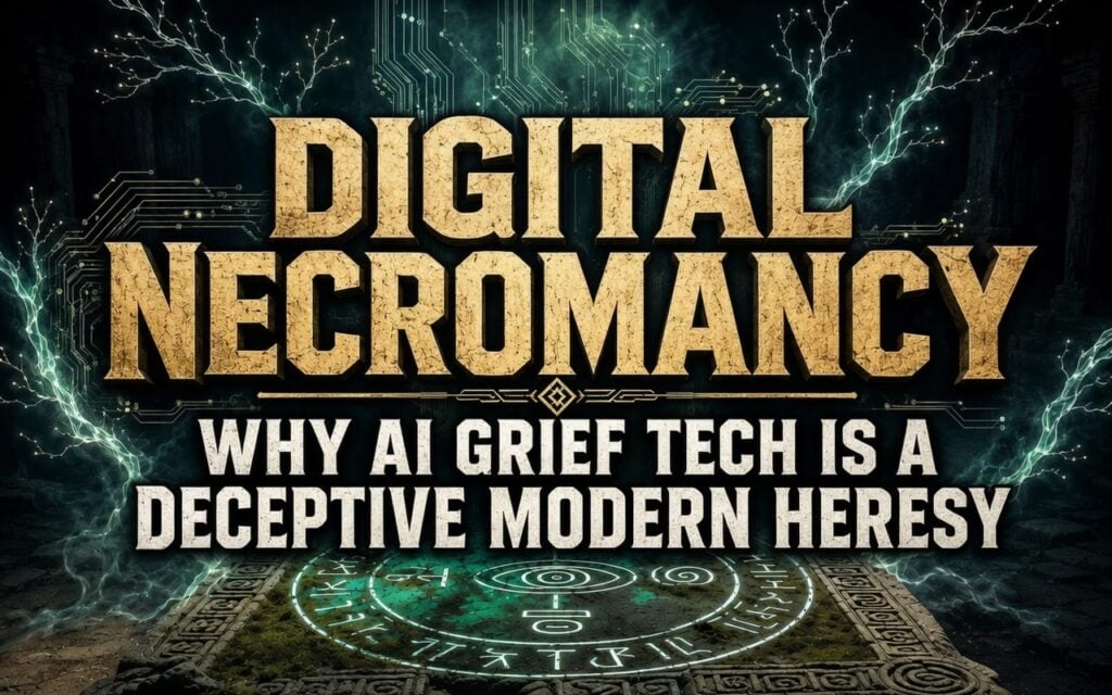 Digital Necromancy: Why AI Grief Tech is a Deceptive Modern Heresy