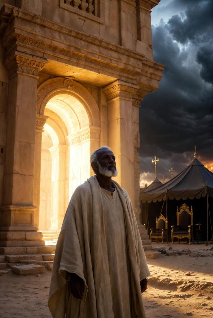 Temple door keeper