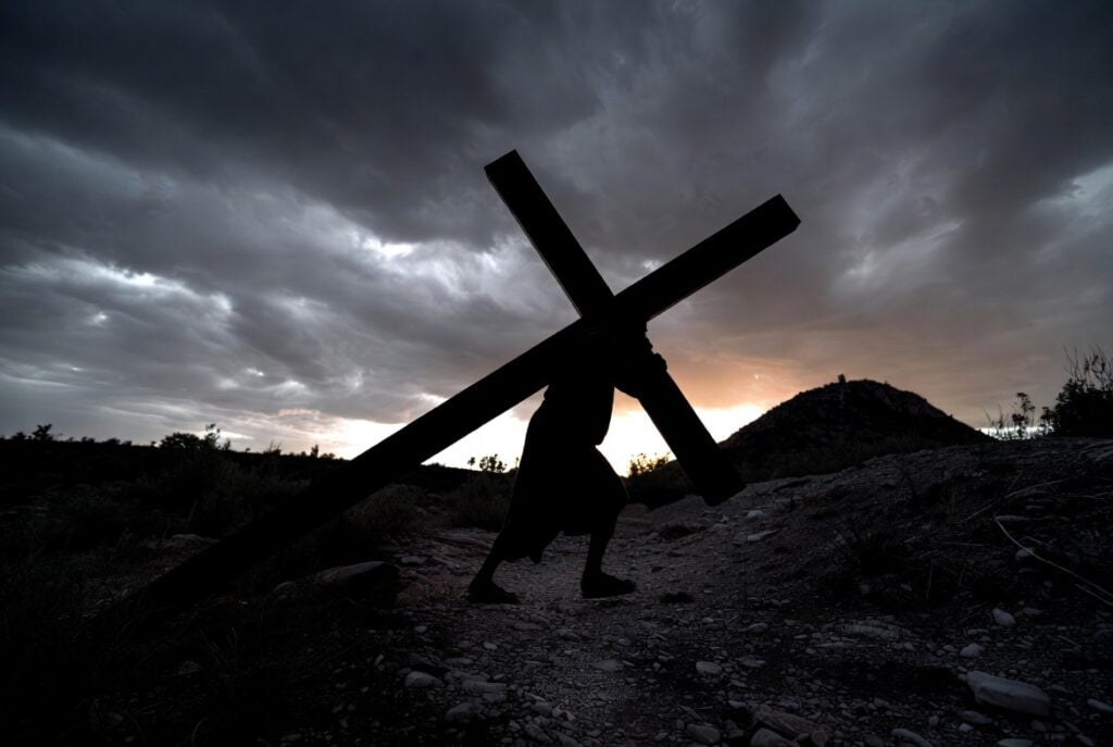 Christus wat die kruis dra