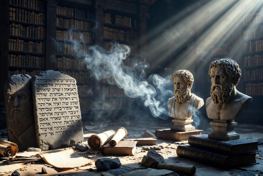 Blending of Christianity and Greek Philosophy