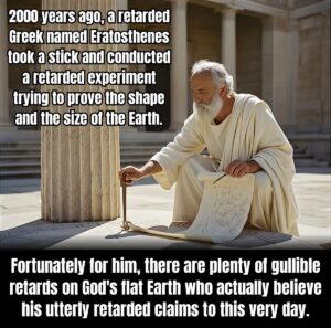 This world is not a “spinning ball.” Each and every aspect of “heliocentrism” is a HOAX. The Earth is flat, motionless, and enclosed with a Dome-Firmament.