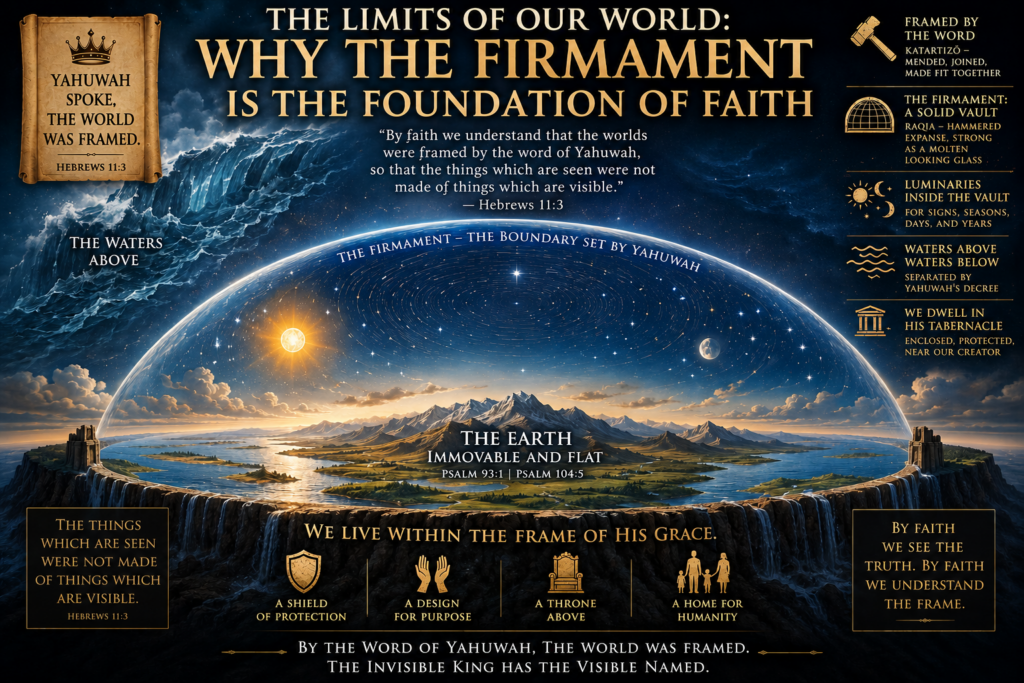 Flat Earth as depicted by the Hebrew Bible