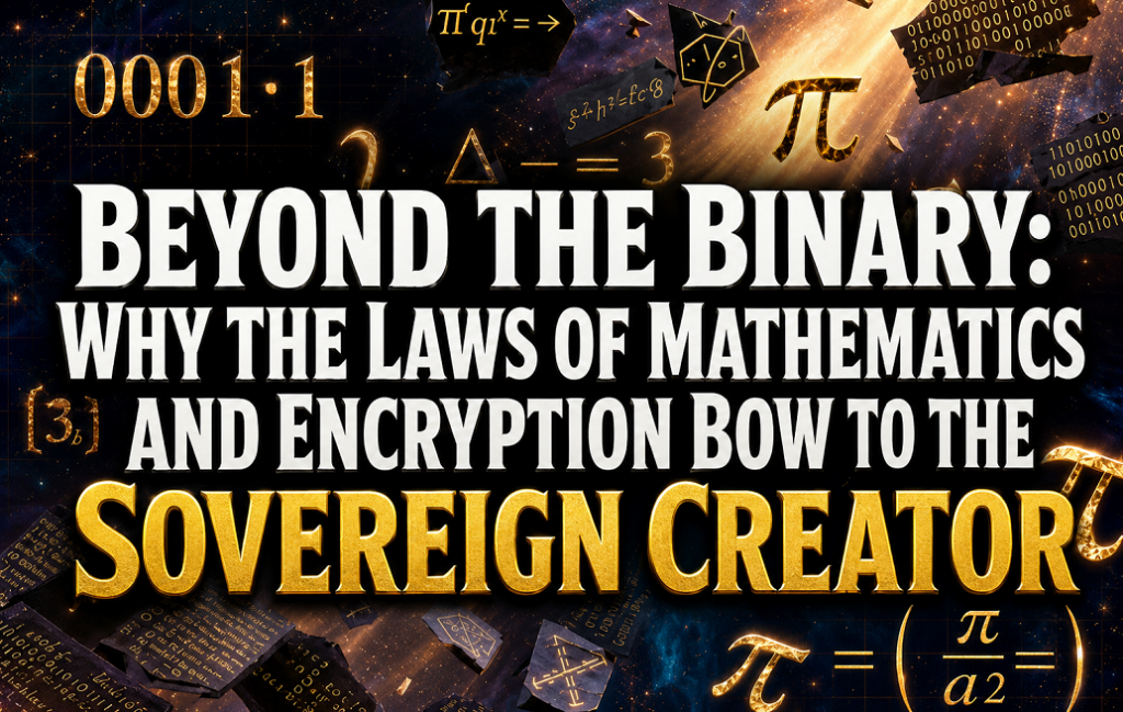 Beyond the Binary: Why the Laws of Mathematics and Encryption Bow to the Sovereign Creator