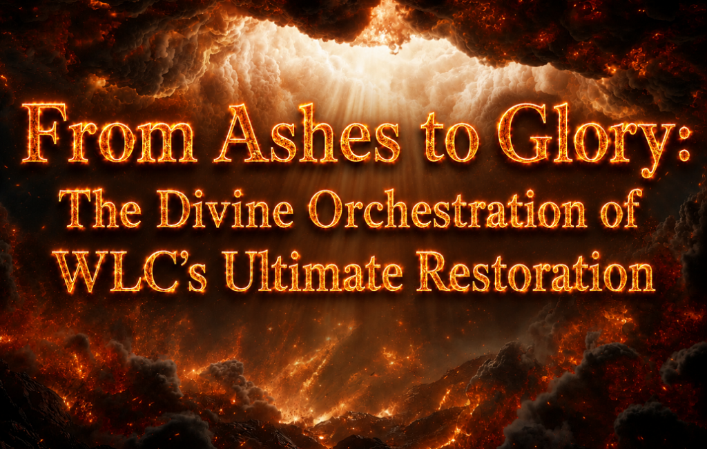 From Ashes to Glory: The Divine Orchestration of WLC’s Ultimate Restoration