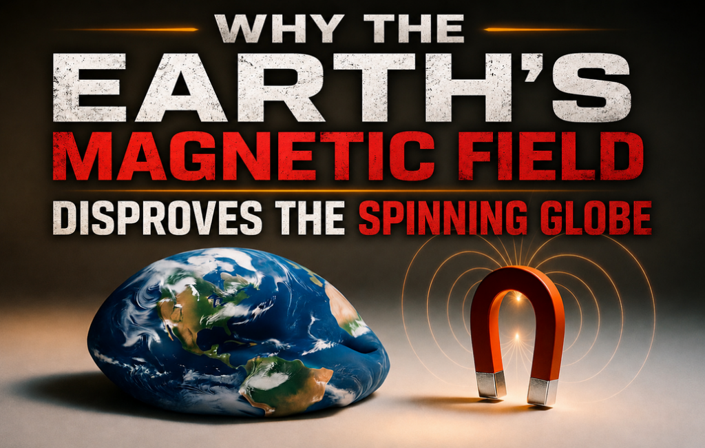 Why the Earth’s Magnetic Field Disproves the Spinning Globe
