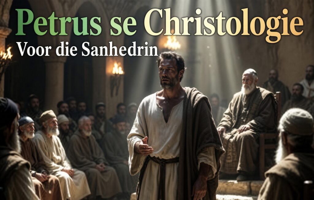 Petrus se Christologie Voor die Sanhedrin