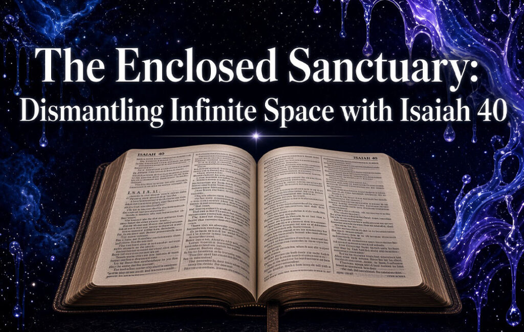 The Enclosed Sanctuary: Dismantling Infinite Space with Isaiah 40
