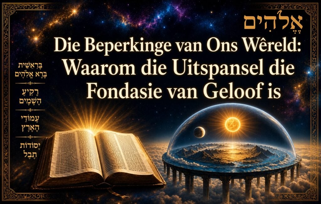 Die Beperkinge van Ons Wêreld: Waarom die Uitspansel die Fondasie van Geloof is
