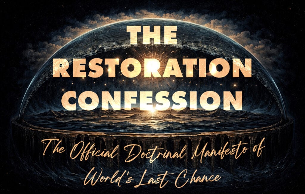 The Restoration Confession