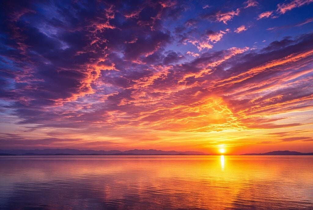 beautiful sunset