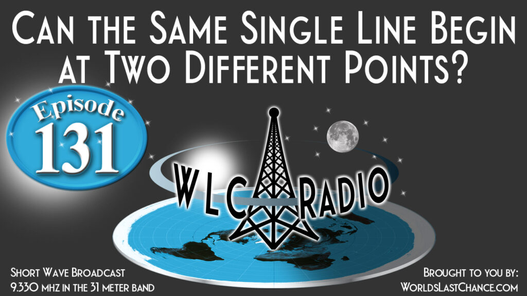 Can The Same Single Line Begin At Two Different Points?