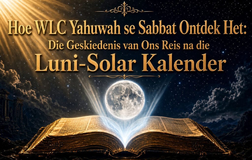 Hoe WLC Yahuwah se Sabbat Ontdek Het: Die Geskiedenis van Ons Reis na die Luni-Solar Kalender