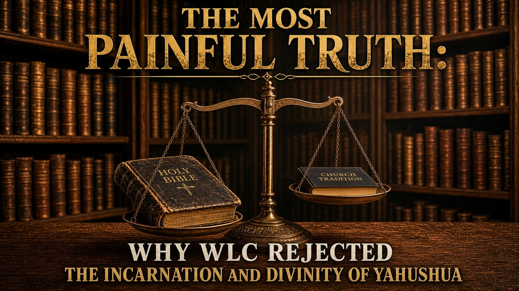 The Most Painful Truth: Why WLC Rejected the Incarnation and Divinity of Yahushua (Song)