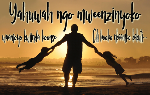 Yahuwah ngo mweenzinyoko waamoyo kwiinda boonse. Cili boobo nkaambo kakuti . . .