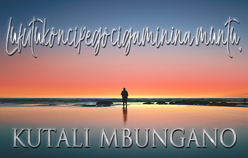 Lufutuko ncipego cigaminina muntu, kutali mbungano