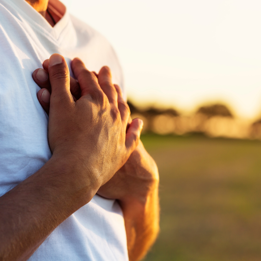 hands-over-heart