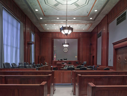 soudní místnost