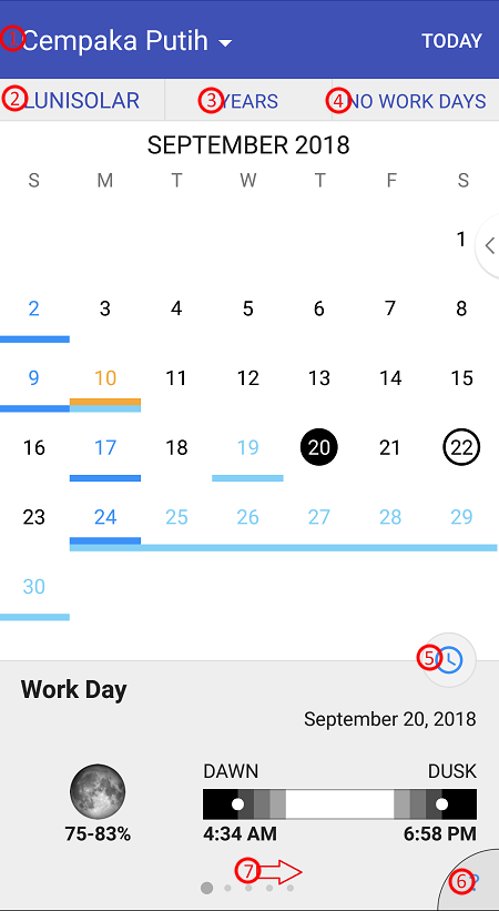 Android Calendar App