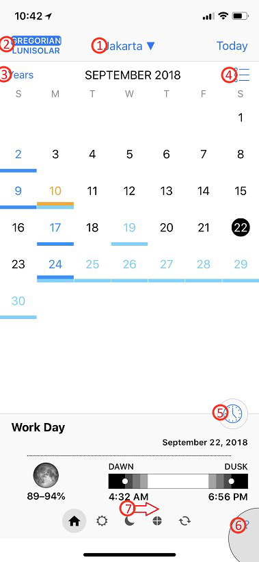 Apple Calendar App