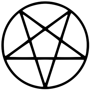 Satanism Inverted Pentagram