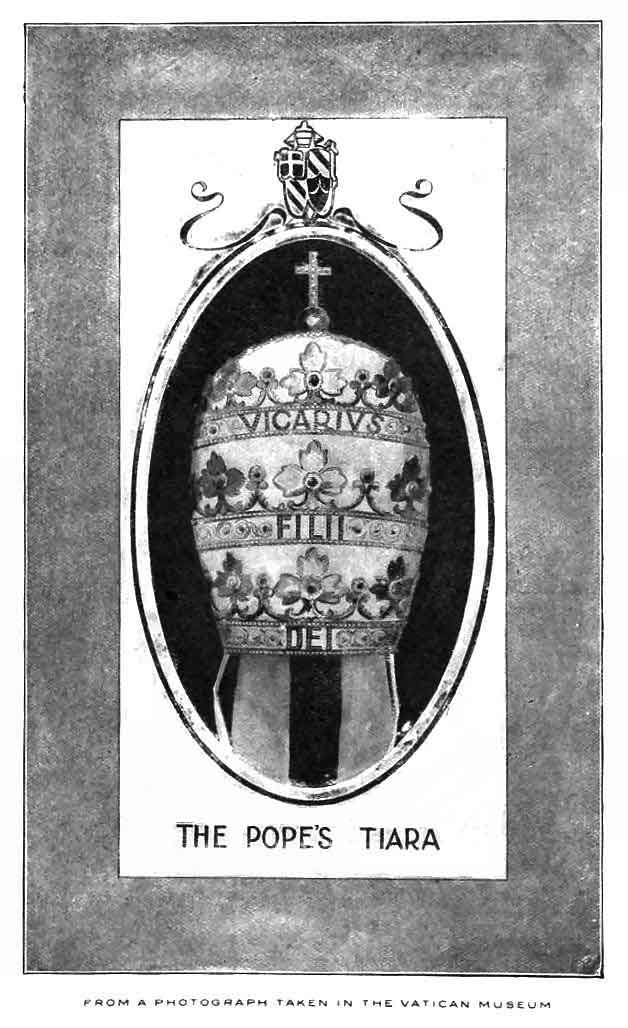 pope's tiara - vicarivs filii dei - 666