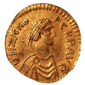Gold tremissis of emperor Zeno (474-491)