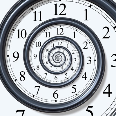 spiral clock