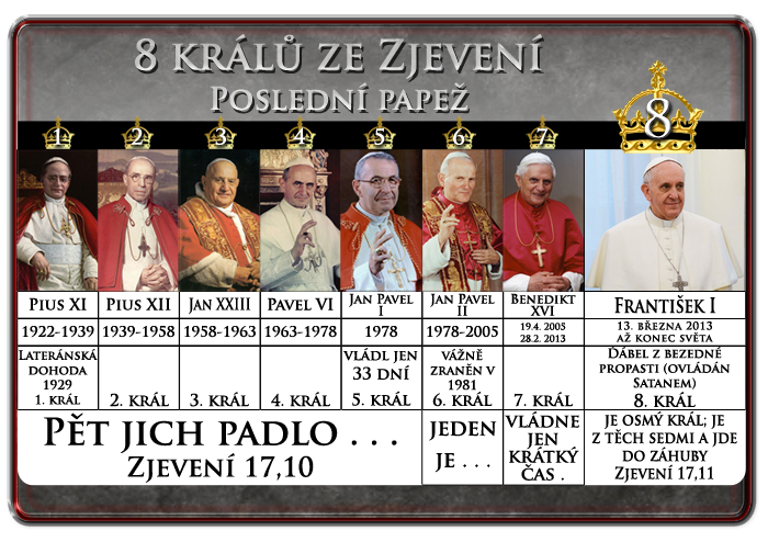 8 králů ze Zjevení - Poslední papež