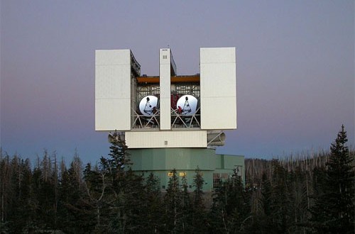 The Vatican's Large Binocular Telescope on Mt. Graham