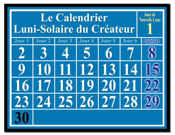 Biblical Lunar-Solar Calendar