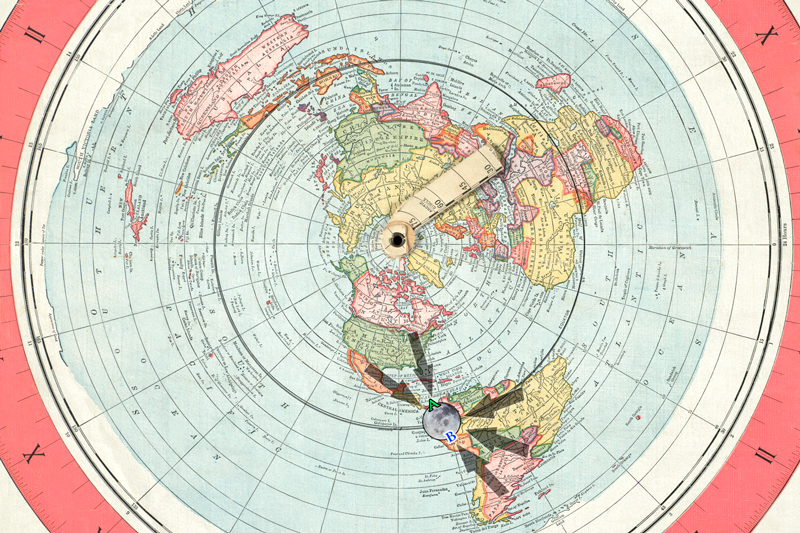 Flat Earth - Moon Orientation