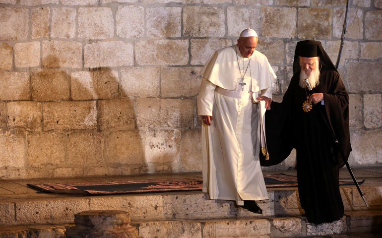 Pope Francis and Patriarch Bartholomew