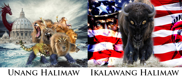 Pahayag 13: Unang Halimaw (Roma) at Ikalawang Halimaw (Estados Unidos)