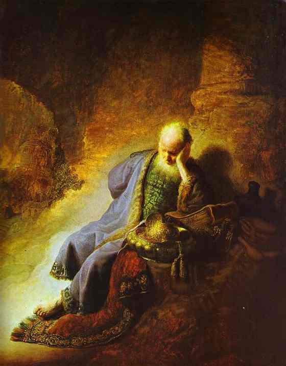 Panaghoy ni Jeremias (Likha ni Rembrandt)