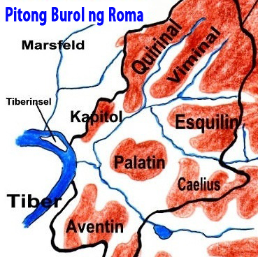 pitong burol ng Roma