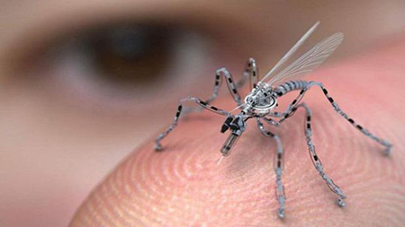 Dronă militară americană asemănătoare unei insecte