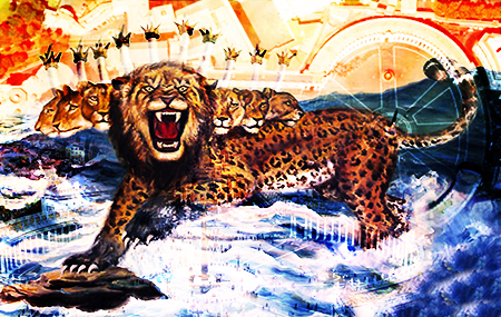 La bête qui monte de la mer (Apocalypse 13)