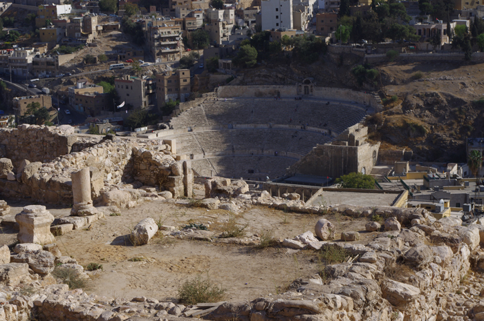 Amphitheater from ancient Philadelphia