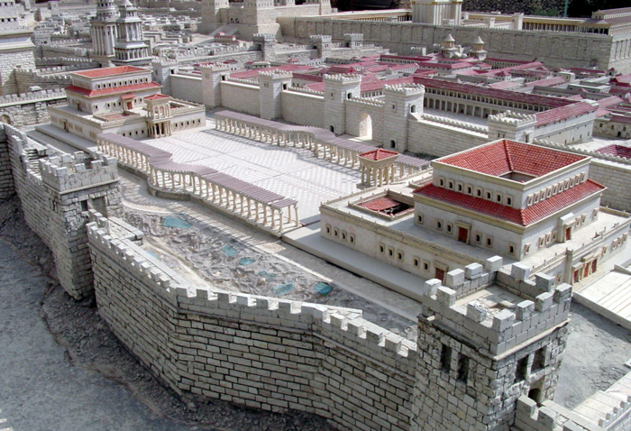 Model of Harod's Palace