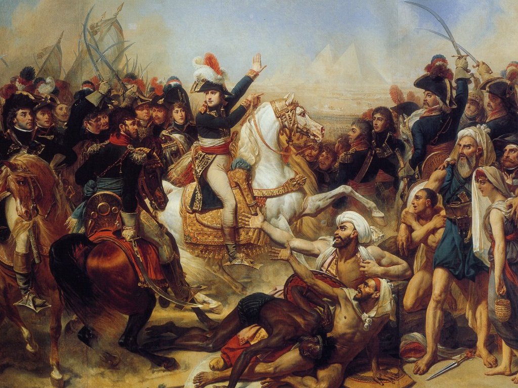 Baron Antoine-Jean Gros-Battle Pyramids 1810.