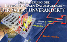 Die Änderung der Internationalen Datumsgrenze: Der Sabbat unverändert?