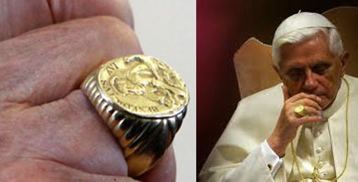 benedict and the fisherman's ring