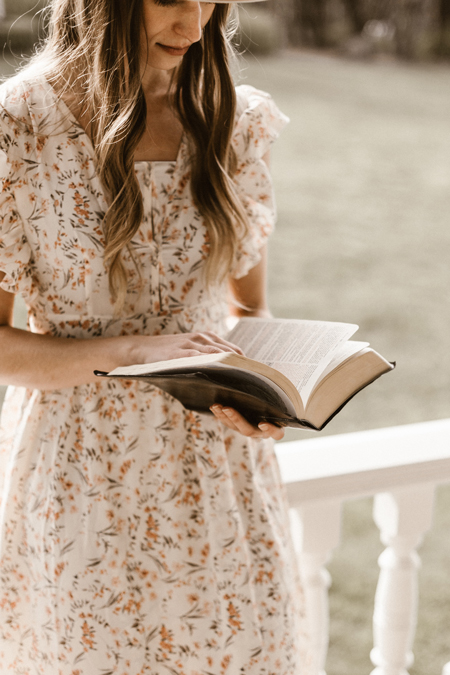 woman with Bible