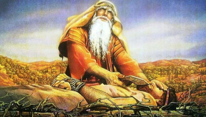 Abraham at Isaac