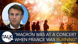 When Macron Was Out Dancing, France Was Burning!” Writer Slams French  President - YouTube